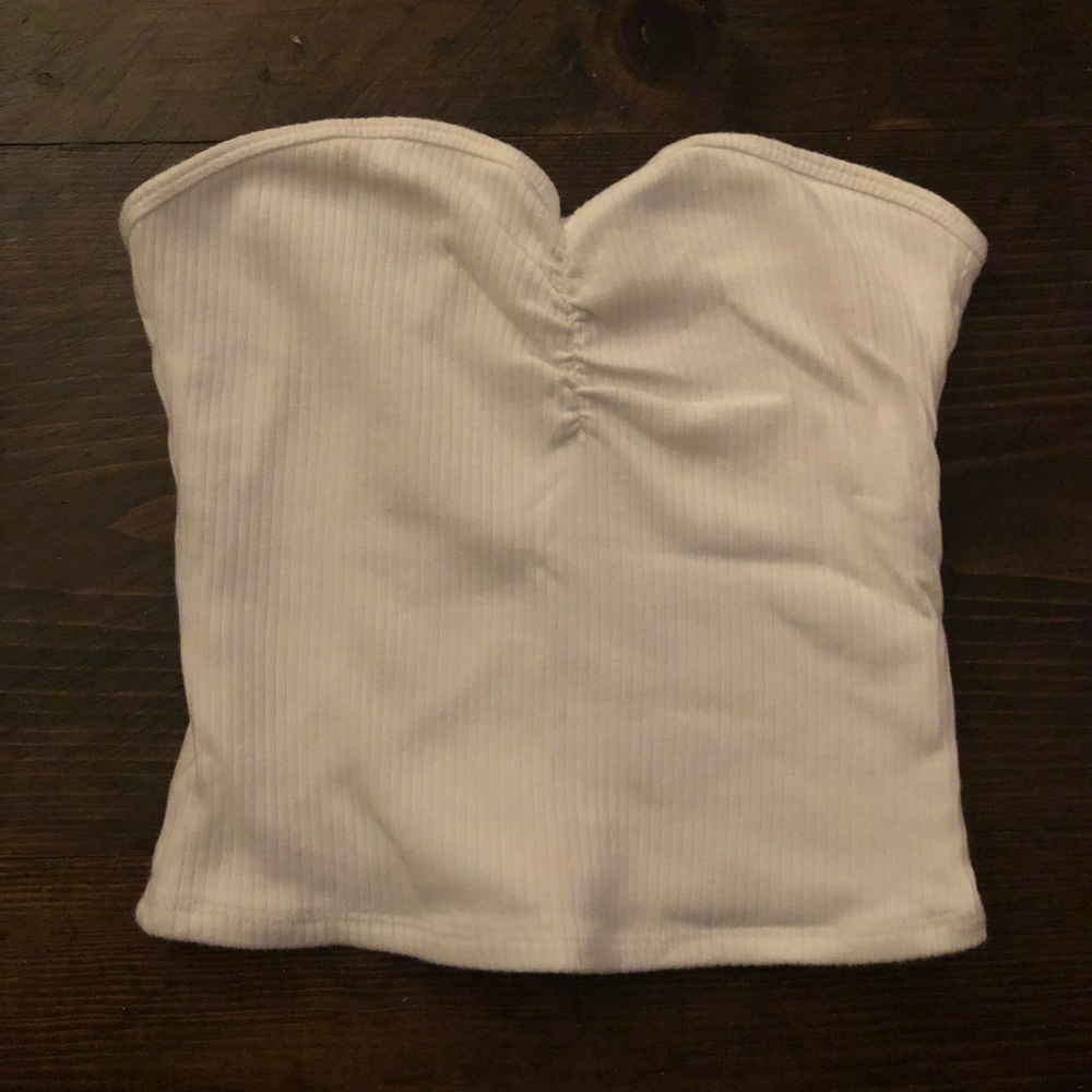 White Hollister Tube Top